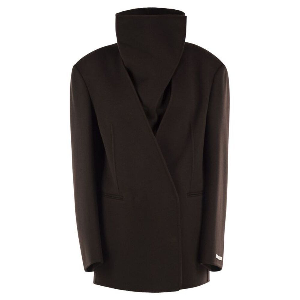 Sportmax Women Spsmanna - Double-Faced Virgin Wool Double-Breasted Jacket